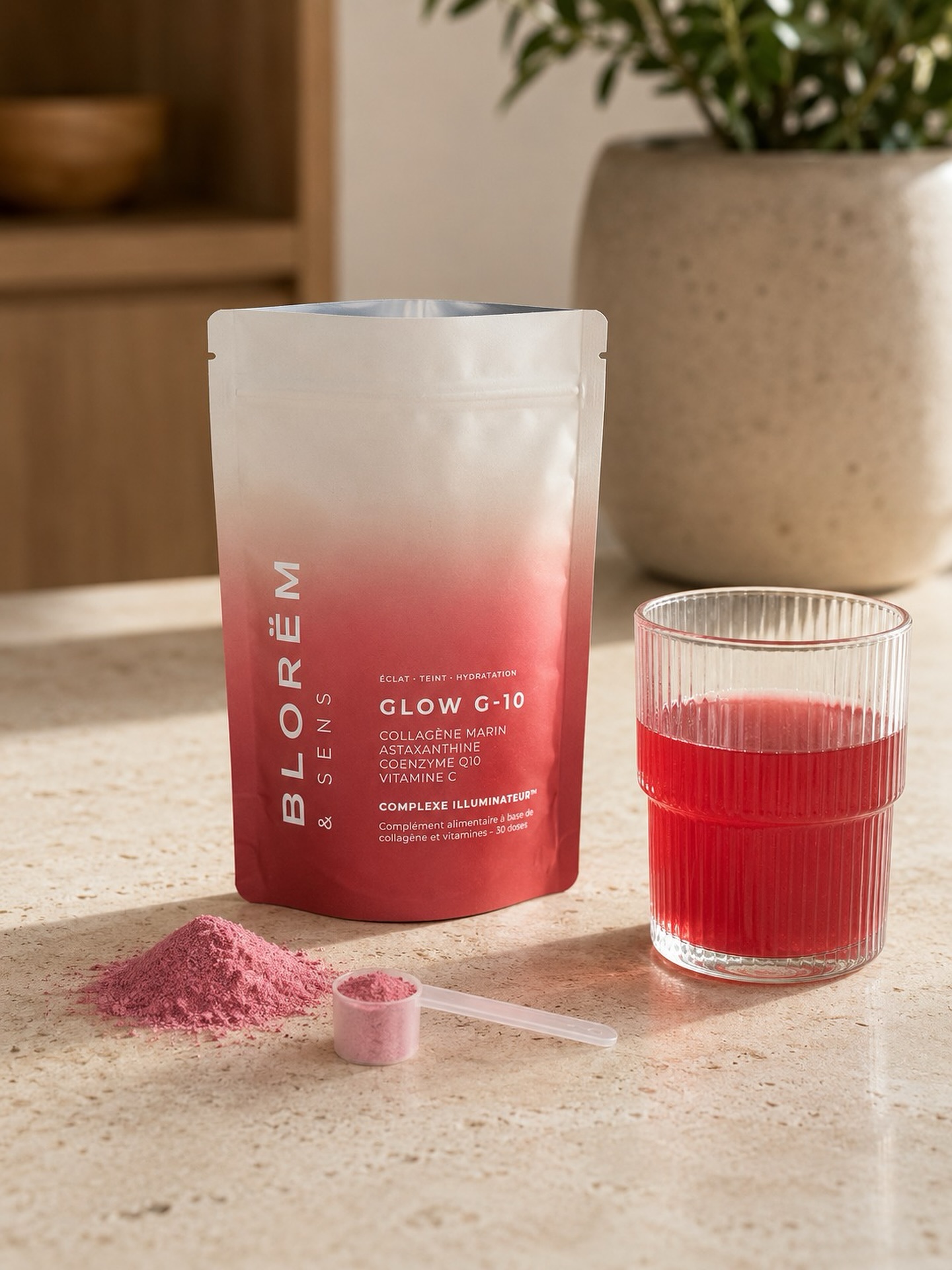 GLOW G-10, rituel nutricosmétique pour un teint lumineux